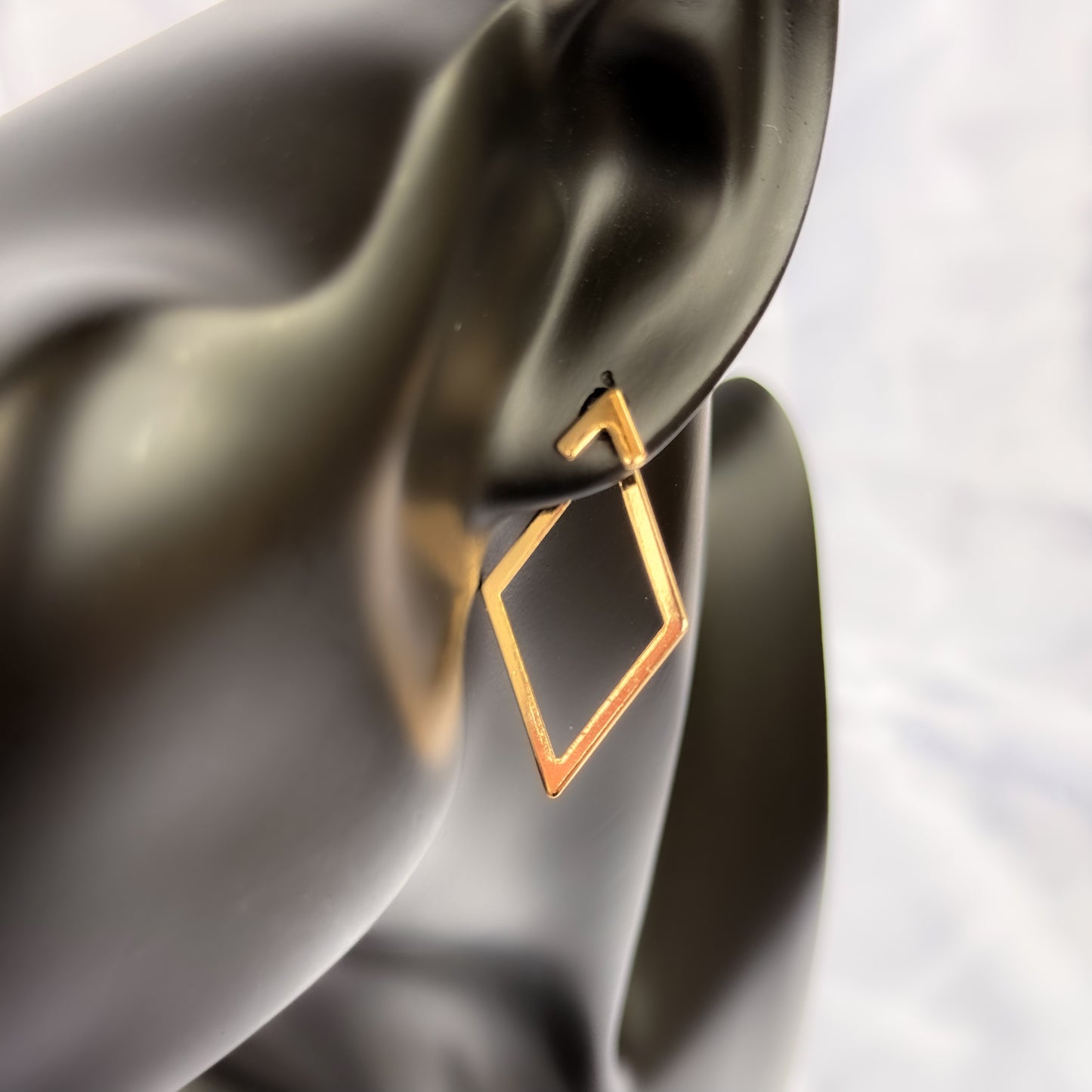 Golden Twist Hoops