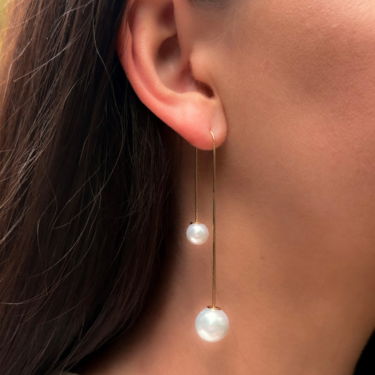 Bare Gold Mini Hoops